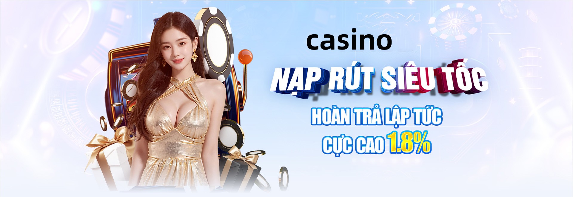 Hình ảnh quảng cáo của qh235 hiển thị nền tảng và các lợi ích