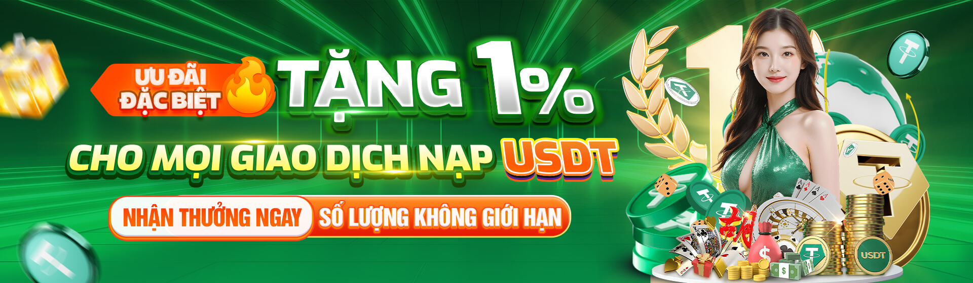 Hình ảnh quảng cáo của qh235 hiển thị nền tảng và các lợi ích