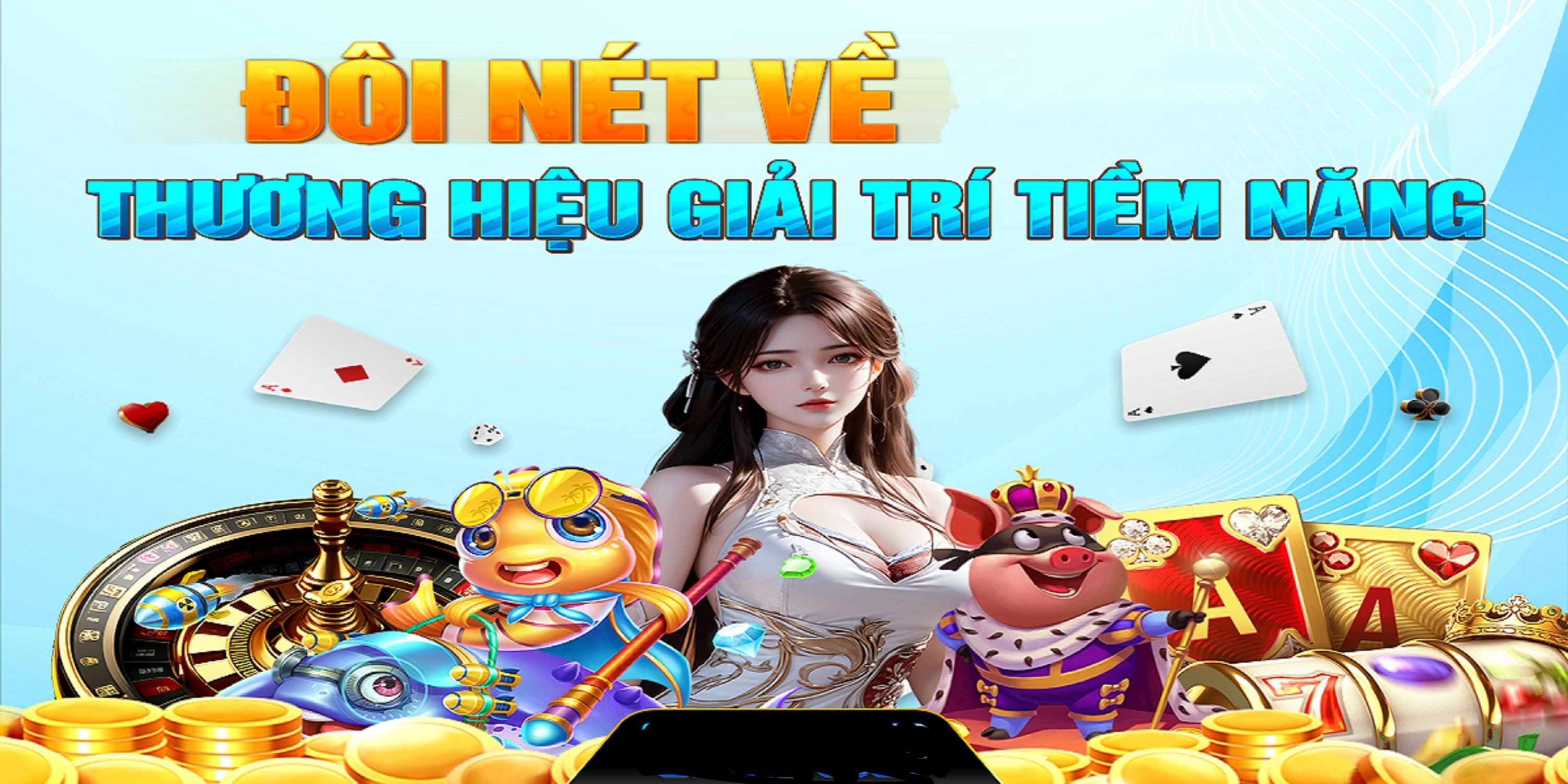 Hình ảnh quảng cáo của qh235 hiển thị nền tảng và các lợi ích